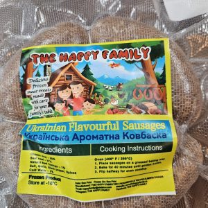 "UKRAINIAN FLAVORFUL" SAUSAGES